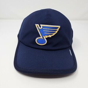 Adidas NHL St. Louis Blues AEROREADY Superlite Cap‎ Hat GH0749 Mens Navy
